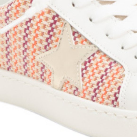 VINTAGE HAVANA Tweed Fashion Sneakers 492T0 - Picture 2 of 4